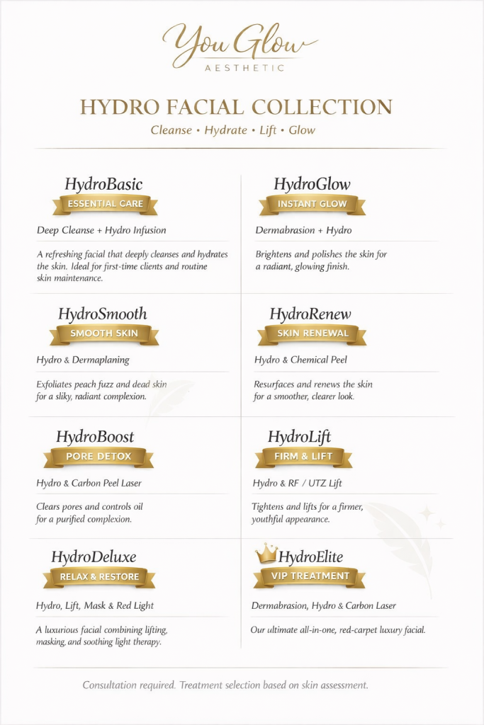 Hydro Facial Collection - Calgary