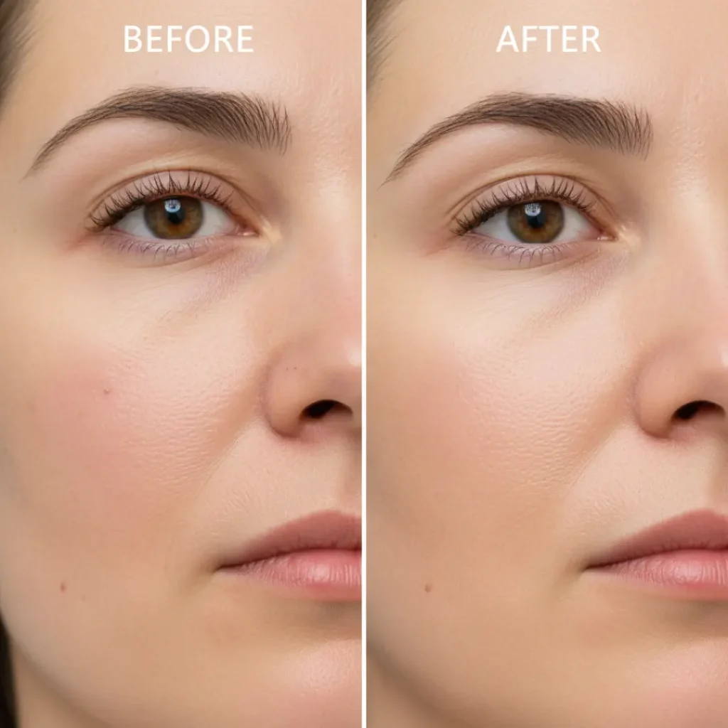 "Before and After" Microdermabrasion Treatment