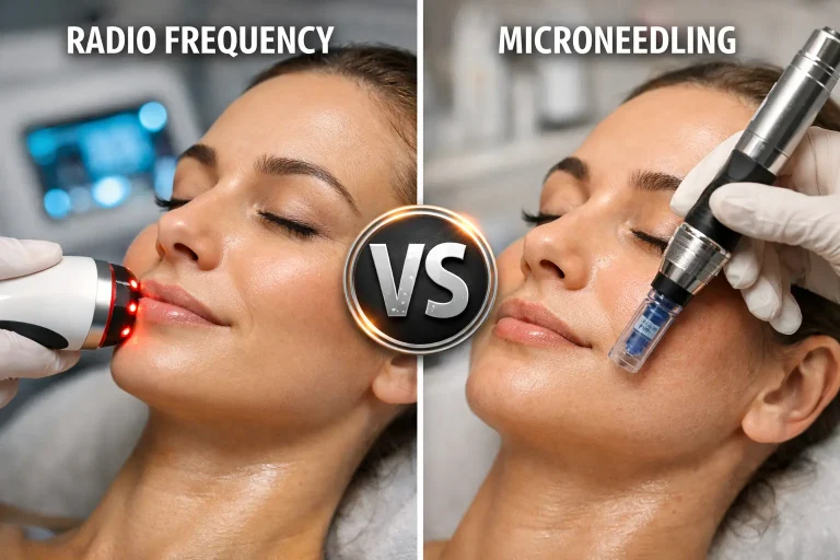 Radio Frequency vs Microneedling for Skin Tightening